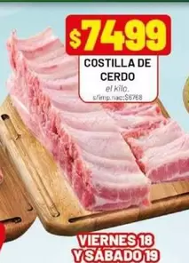 COSTILLA DE CERDO