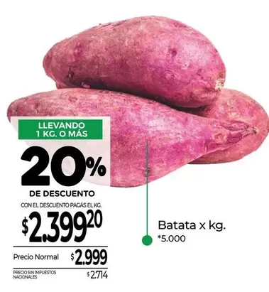 X$ - Batata