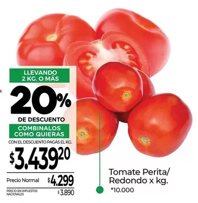 Redondo - Tomate Perita