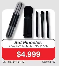 Set Pinceles