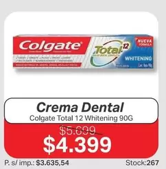Colgate - Total 12 Whitening