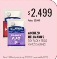Hellmann's - ADEREZO
