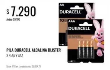 Duracell - PILA ALCALINA BLISTER