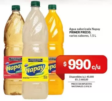 Napay - Agua saborizada