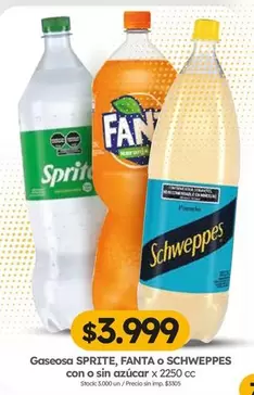 Schweppes - Gaseosa