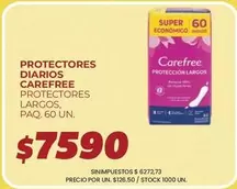 Carefree - PROTECTORES DIARIOS