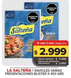 La Salteña - Ravioles