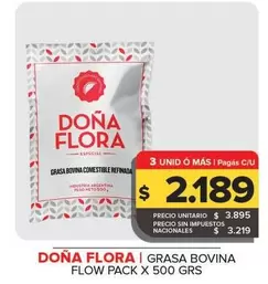 Dona Flora - Grasa Bovina