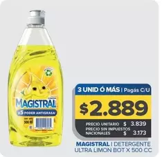Magistral - Detergente Ultra Limon