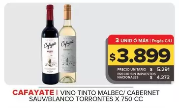 Cafayate - Vinto Tinto Malbec