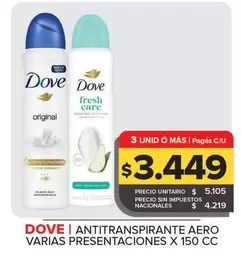 Dove - Antitranspirante Aero