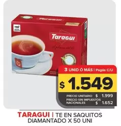Taraguí - Te En Saquitos