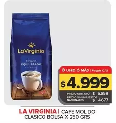 La Virginia - Cafe Molido Clasico