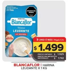 Blancaflor - Harina Leudante