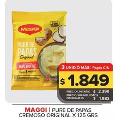 Maggi - Pure De Papas Cremoso Original