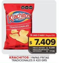 Krachitos - Papas Fritas Tradicionales