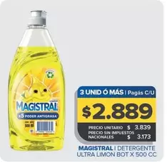 Magistral - Detergente Ultra Limon