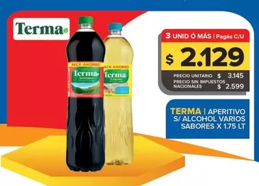 Terma - Aperitivo Sin Alcohol 