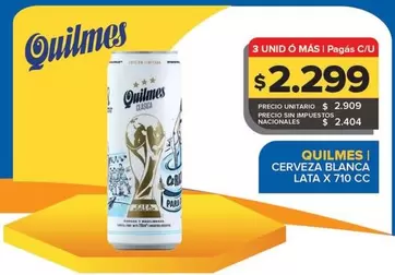 Quilmes - Cerveza Blanca