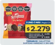 Terrabusi - Galletitas Surtidas Variedad