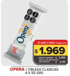 Opera - Obleas Clasicas