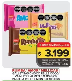 Galletitas Choco Relle