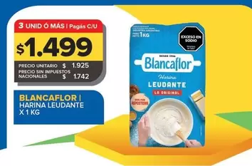 Blancaflor - Harina Leudante