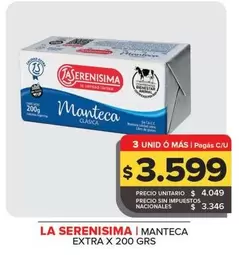 Manteca Extra