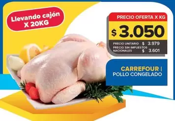 Carrefour - POLLO CONGELADO