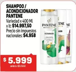 Pantene - Shampoo / Acondicionador