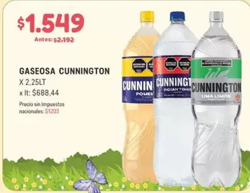Cunnington - Gaseosa