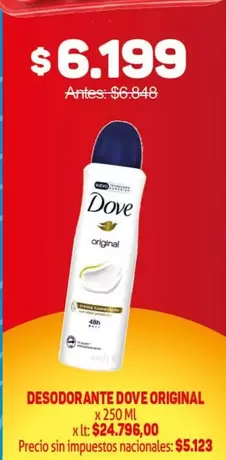 Dove - DESODORANTE ORIGINAL