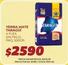 Flex - YERBA MATE