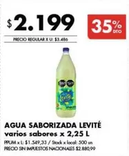 X$ - AGUA SABORIZADA