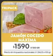 Máxima - JAMÓN COCIDO