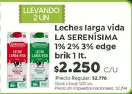 La Serenísima - Leches larga vida brik 1 lt.