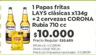 Lay's - Papas fritas + cervezas