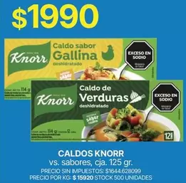 Knorr - Caldo deshidratado