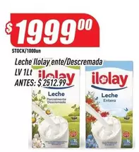 Ilolay - Leche Entera/Descremada LV