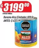 Alco - Durazno E/mitades