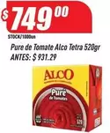 Alco - Pure de Tomate Tetra