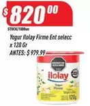 Ilolay - Yogur Firme Ent selecc