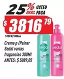 Sedal - Crema p/Peinar