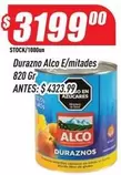 Alco - Durazno E/mitades