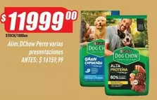 Dog Chow - Alim.DChow Perro varias presentaciones