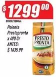 Presto Pronta - Polenta Prestopronta