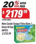 Taraguí - Mate Cocido Filtro Diam