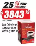 Cabrales - Cafe en Saquitos