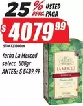 La Merced - Yerba selecc