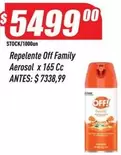 Off - Repelente Aerosol